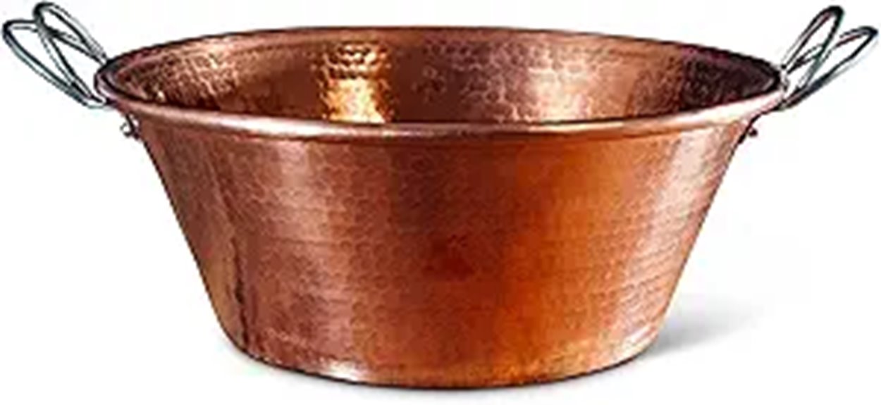 Sertodo Copper Jam Pan 12 x 5 4 Qt