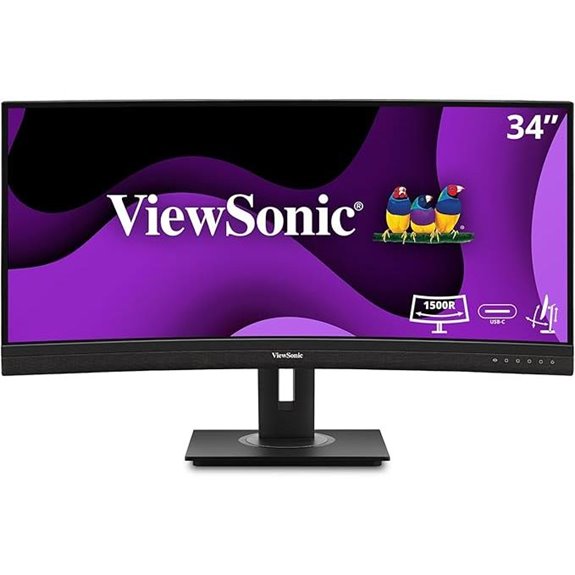 ViewSonic 34 Curved 1440p Monitor with USB-C