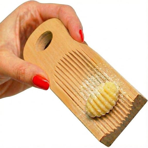 KneadEat Curved Gnocchi Board for Handmade Pasta