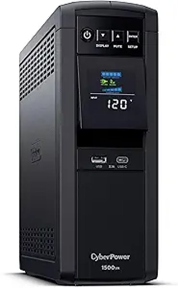 CyberPower CP1500PFCLCD UPS Battery Backup