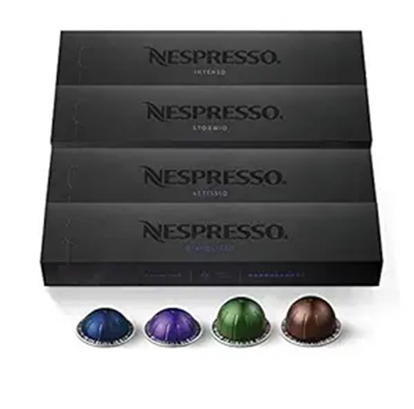 Nespresso Vertuo Dark Roast Coffee & Espresso Pods