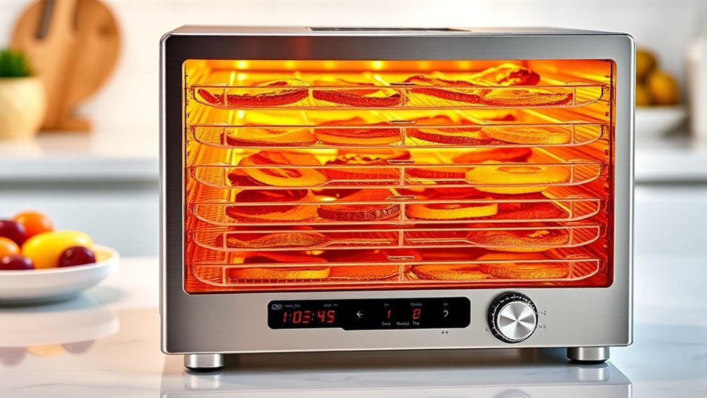 dehydrator features and capacity