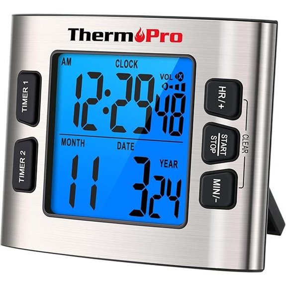 ThermoPro TM02 Digital Kitchen Timer with LCD
