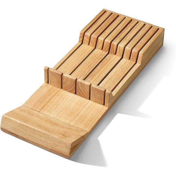 Cook N Home In-Drawer Knife Block Organizer