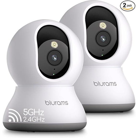 Blurams 5G 2K Indoor Security Camera (2-Pack)