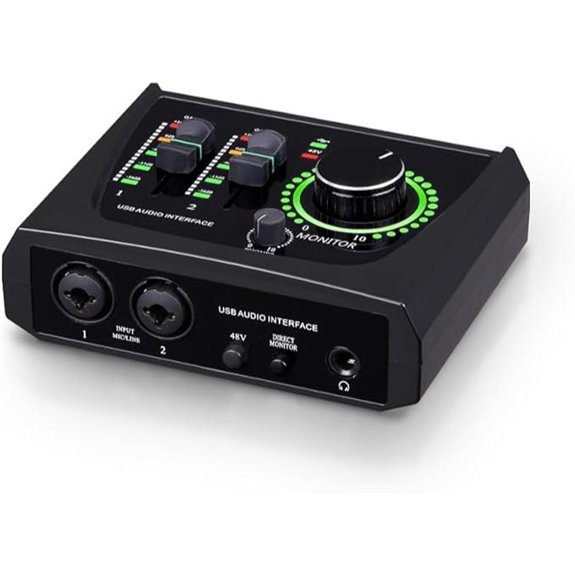 BOMGE 2-Channel USB Audio Interface for Recording
