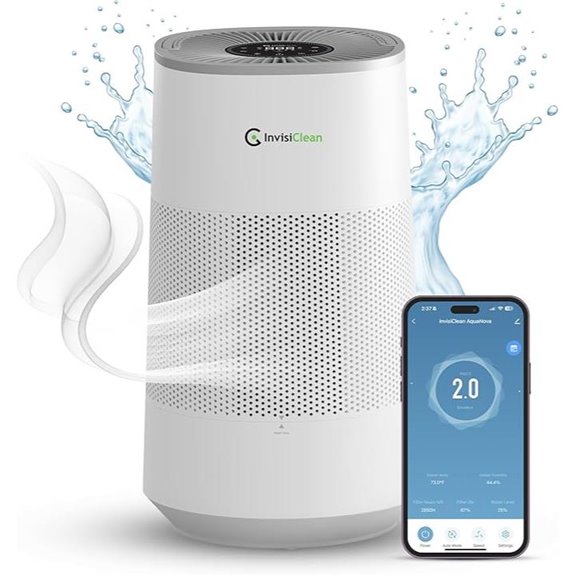 InvisiClean 2-in-1 Air Purifier & Humidifier