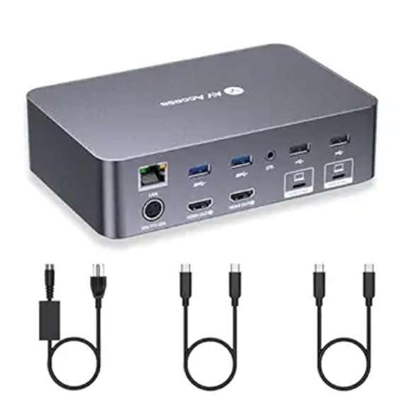 AV Access Dual HDMI KVM Switch for 2 Monitors
