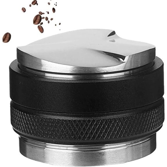 Dual Head Espresso Distributor & Tamper for 54mm Portafilter