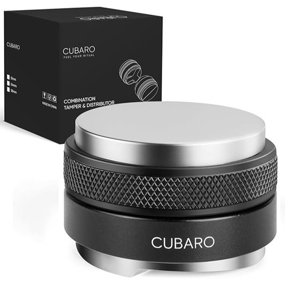 Dual Head Espresso Distributor & Tamper for Breville