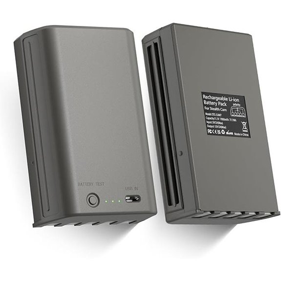 dual lithium battery packs