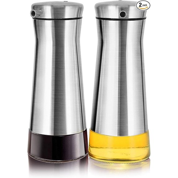 Aelga Olive Oil & Vinegar Dispenser Set (2 Pack)