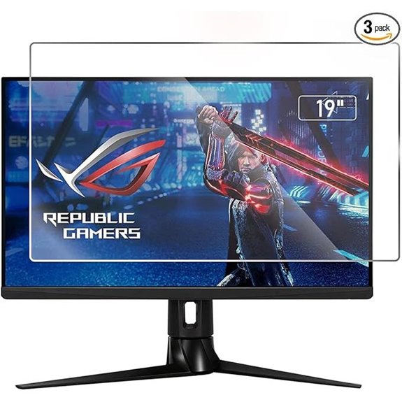 2-Pack 19 Anti-Glare Monitor Screen Protector