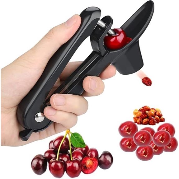 Heavy-Duty Cherry Pitter Tool with Lock Design
