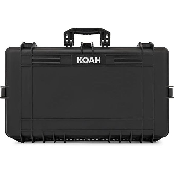 Koah Weatherproof Hard Case with Custom Foam