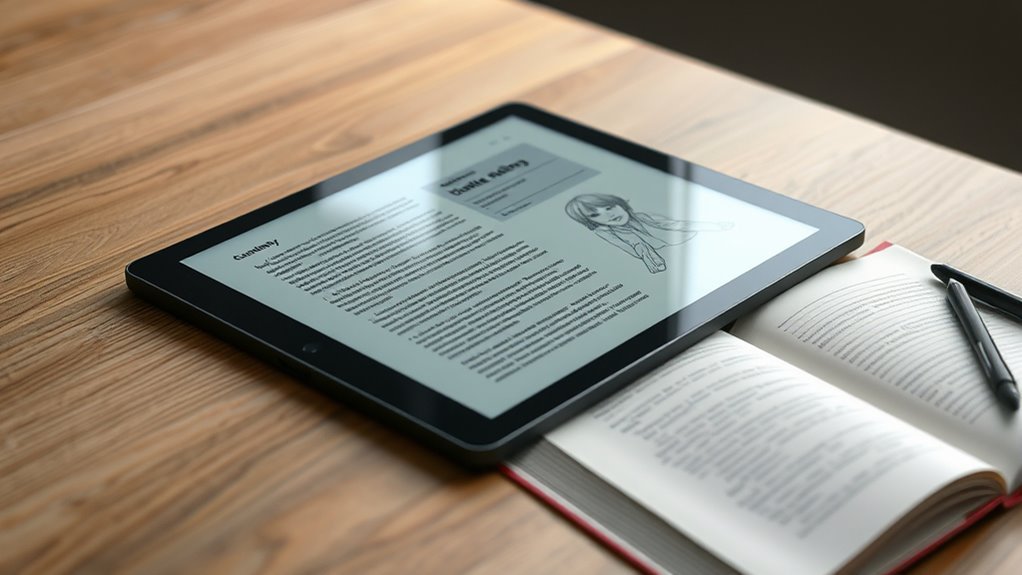 e ink tablet selection criteria