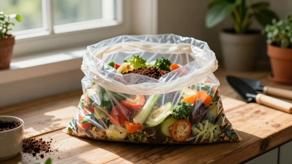 eco friendly compostable trash bags