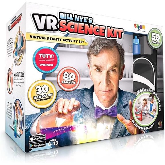Bill Nye VR Science Kit with Goggles for Kids
