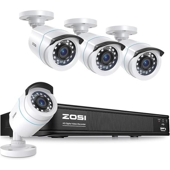 ZOSI 8-Channel 1080p CCTV Security Camera System