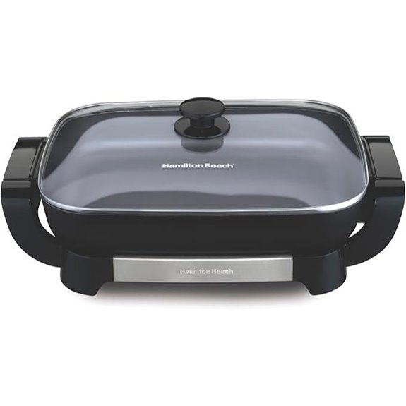 Hamilton Beach Electric Skillet with Removable Pan