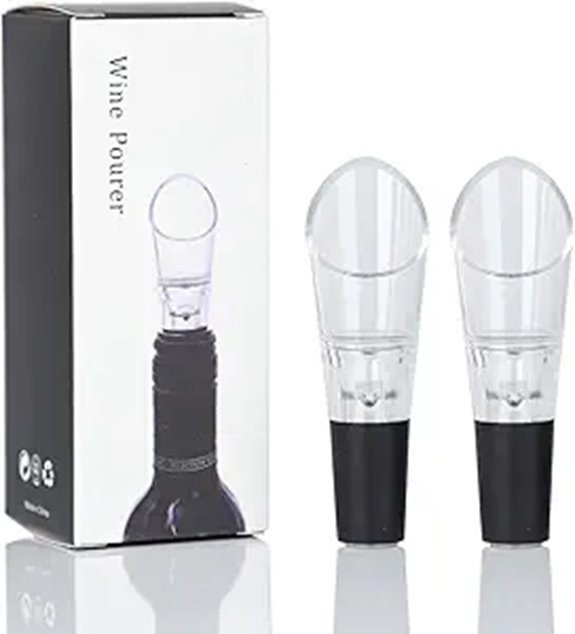 Wine Aerator Pourer Set - Improve Taste & Aroma
