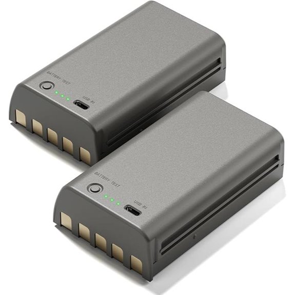 Rechargeable Lithium Camera Battery Pack with Fast Charging