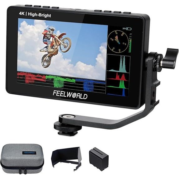 FEELWORLD F5 Prox 5.5 4K DSLR Monitor Kit