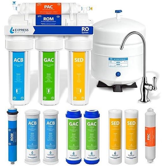 Express Water Reverse Osmosis 5-Stage Filtration System