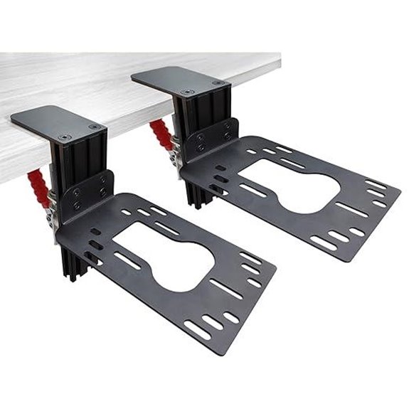 HTLAKIKJ Flight Simulator Hotas Desk Mount (2 Pack)