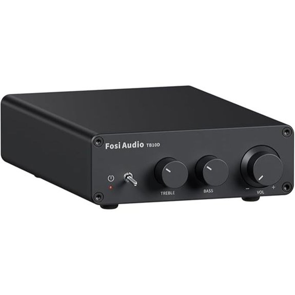 Fosi Audio TB10D Stereo Amplifier with Bass Control