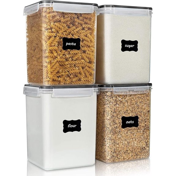 Vtopmart 4 Large Airtight Food Storage Containers