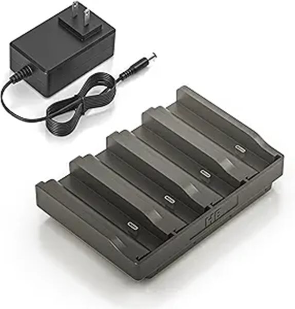 4-Port Fast Charger for TACTACAM Batteries