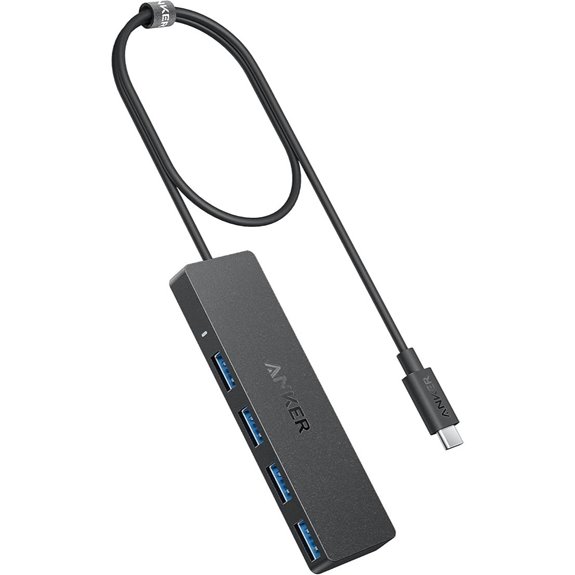 Anker 4-Port USB-C Hub with Data Transfer