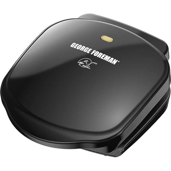 George Foreman 2-Serving Indoor Grill & Panini Press