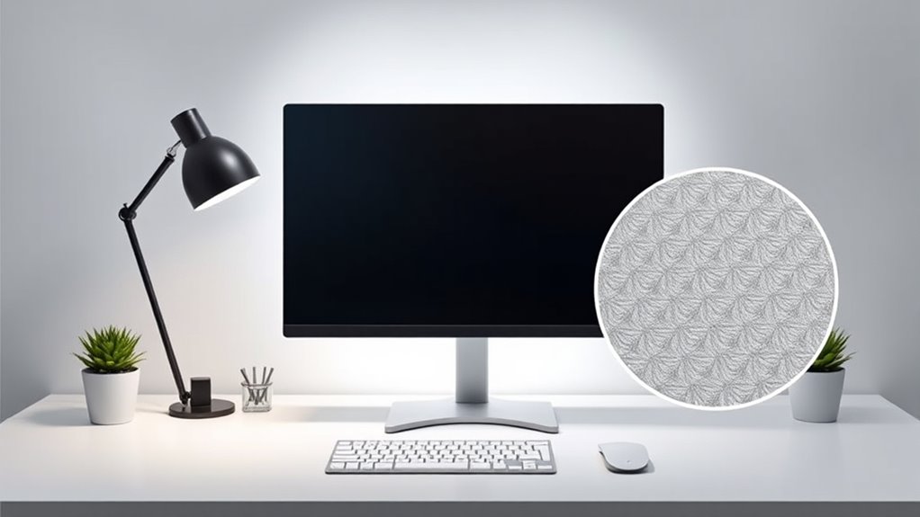 glare reduction and durability