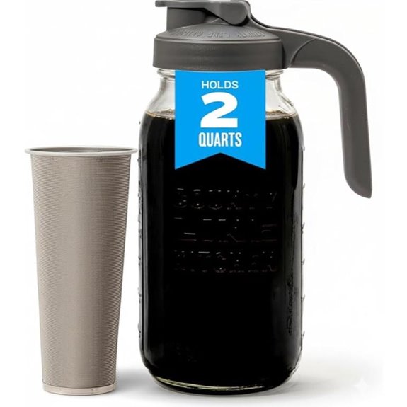 County Line Kitchen Glass Cold Brew Pitcher