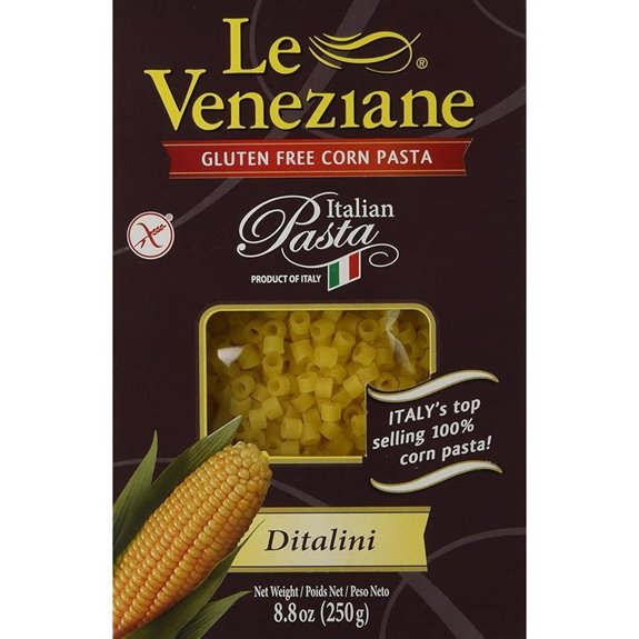 Le Veneziane Italian Gluten Free Corn Pasta Ditalini 250
