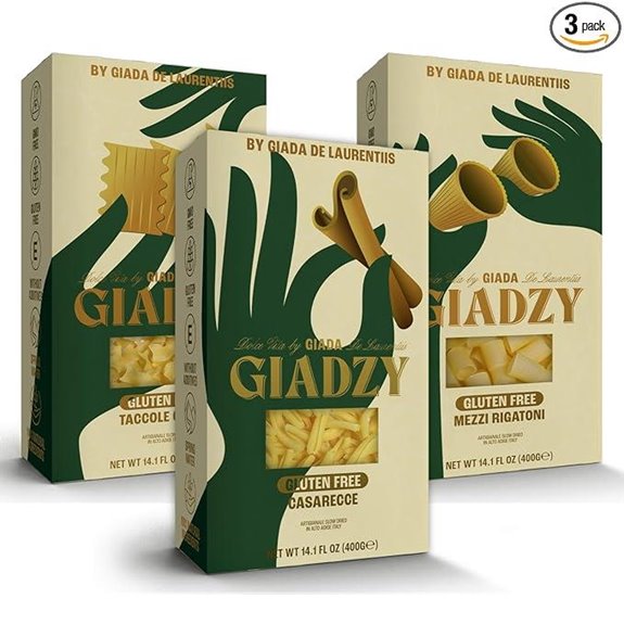Giadzy Gluten-Free Pasta Variety Pack (3-Pack)