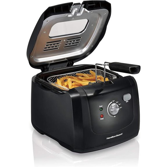 Hamilton Beach Electric Deep Fryer with Basket