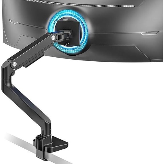 ARES WING Ultrawide Heavy-Duty Monitor Arm
