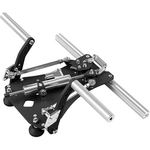 Flight Simulator Helicopter Rudder Pedals with Brake