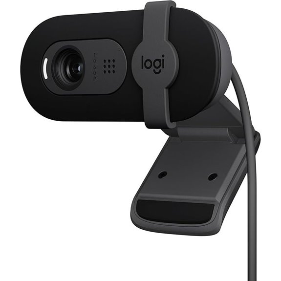 Logitech Brio Full HD Webcam with Mic and Shutter