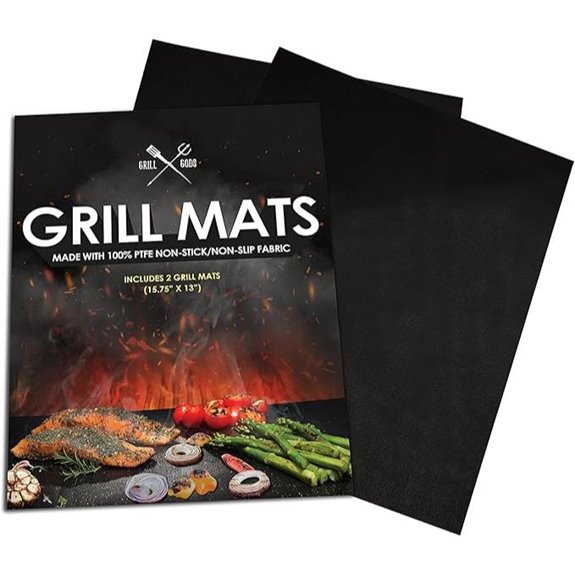 Premium BBQ Grill Mats (Set of 2)