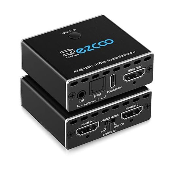 HDMI 2.1 Audio Extractor 4K 120Hz with ARC