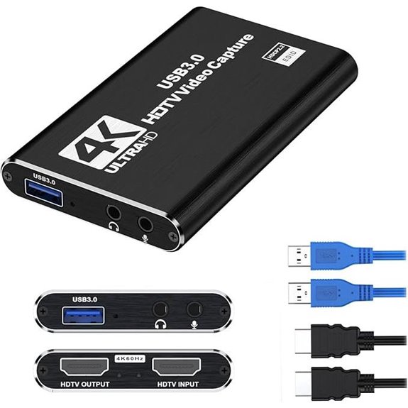 4K HDMI Capture Card for Gaming and Streaming