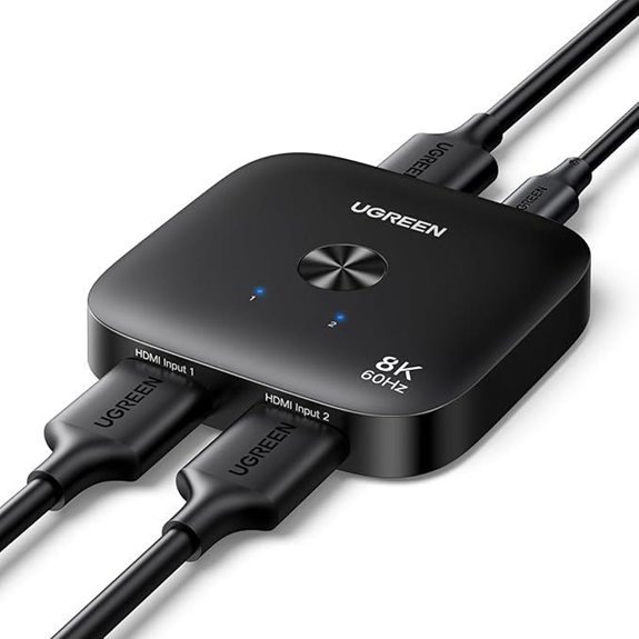UGREEN HDMI 2.1 Switch 8K@60Hz Supports 4K/120Hz