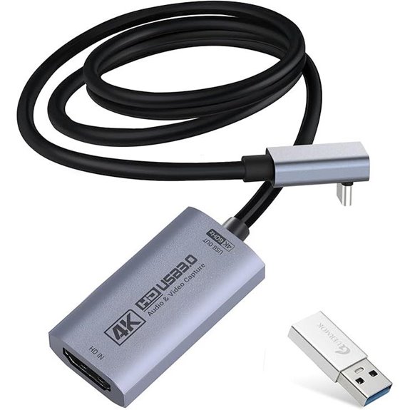 Guermok 4K 60FPS Video Capture Card for Streaming