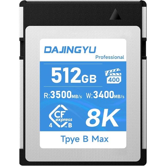 512GB CFexpress Type B 4.0 Card for Photography and Video