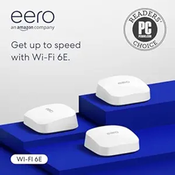 Amazon eero Pro 6E Mesh WiFi System (3-Pack)