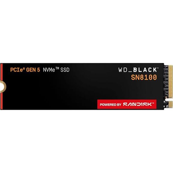 WD Black SN8100 1TB NVMe SSD PCIe 5.0 M.2